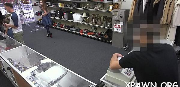  A lot of enjoyment goes on as there&039;s some sex in shop